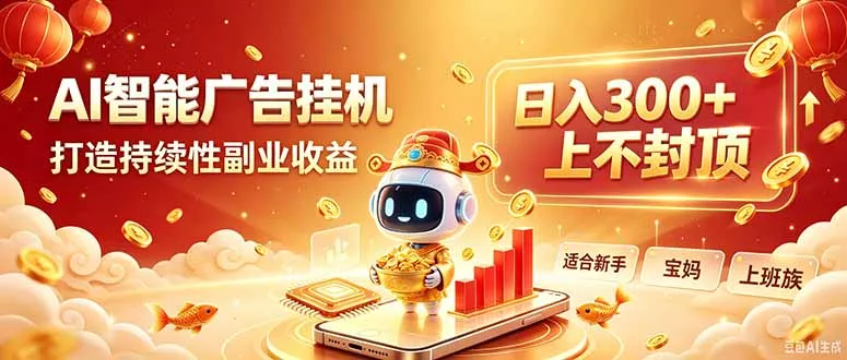 告别手动干活!AI自动化,解锁线上被动收益 告别手动干活!AI自动化,解锁线上被动收益